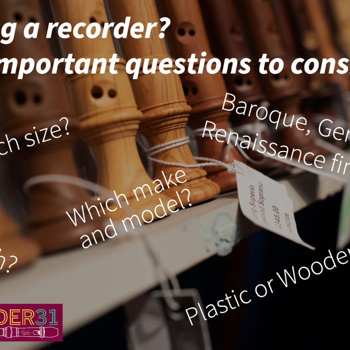 Choosing a new recorder? Five important questions to consider!