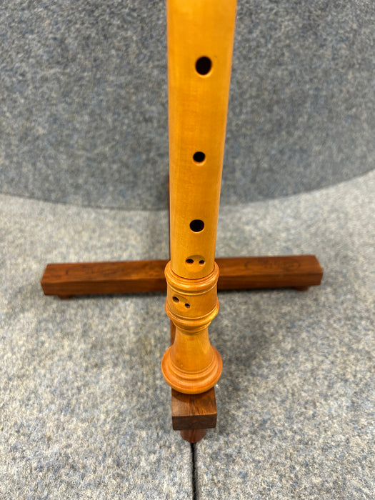 Alto Recorder after Steenbergen (a440) in European Boxwood by Blezinger (Previously Owned)
