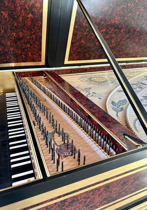 Bizzi French Double Manual Harpsichord after Goermans-Taskin