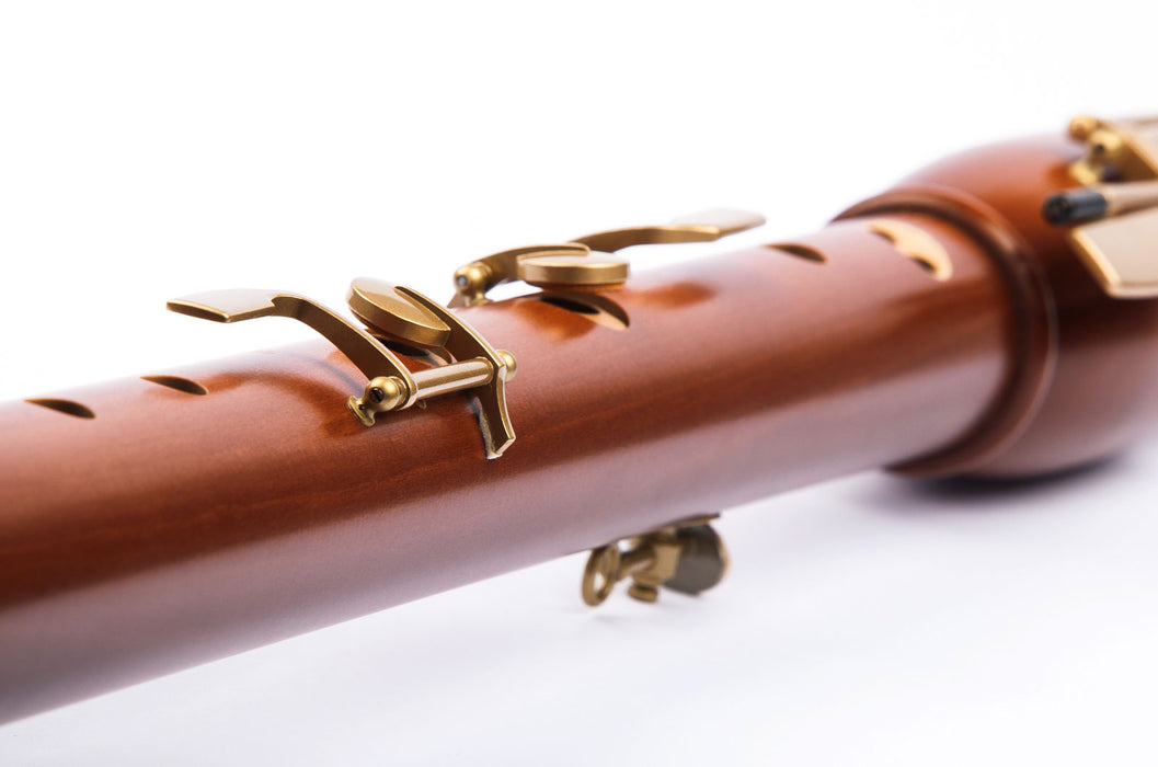 Mollenhauer Canta Knick Bass Recorder in Stained Pearwood