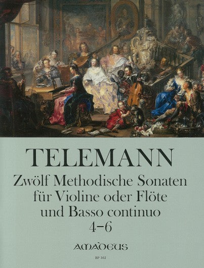 Telemann: 12 Methodical Sonatas for Flute and Basso Continuo, Vol. 2