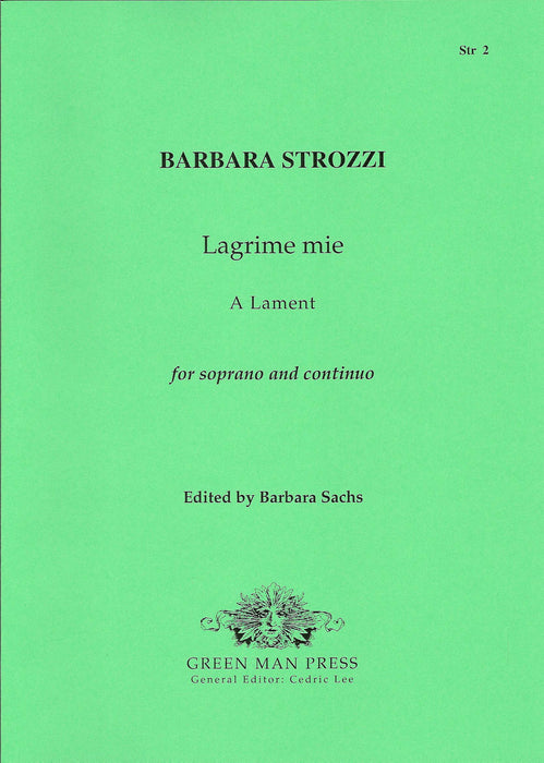 Strozzi: Lagrime mie - Cantata for Soprano and Continuo