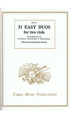 Various: 31 Easy Duos for 2 Viols