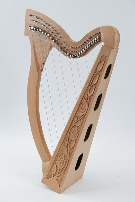 Gold Harp Bundle - Heritage 29-String Minstrel Harp