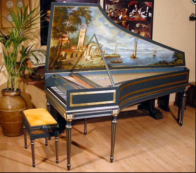 Bizzi French Single Manual Harpsichord 'Blanchet'