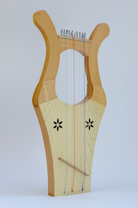 EMS Large Kinnor 10 String Lyre by Early Music Shop
