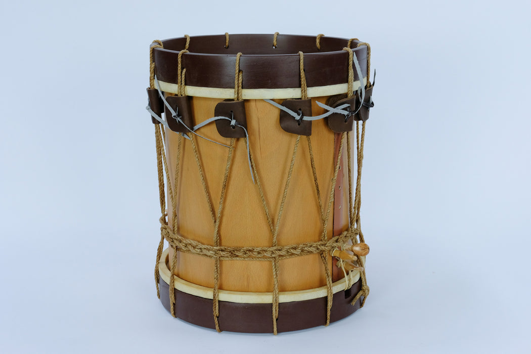 EMS 10" Ø x 11" Small Short Shell Renaissance Drum with drum sticks