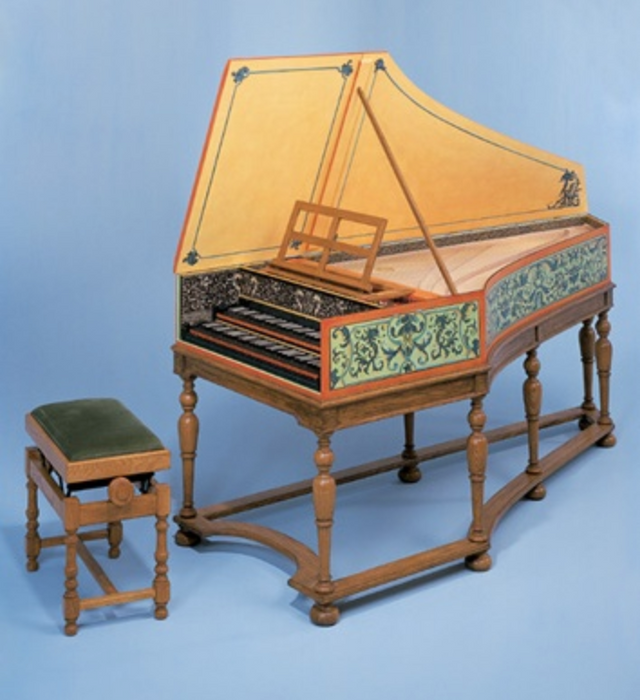 TPW Flemish Double Harpsichord Kit after Ruckers by The Paris Workshop