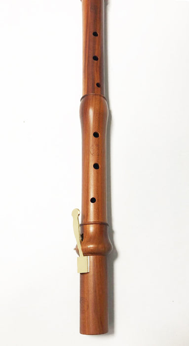 Unique Baroque flute (Offset) in Plumwood a=442 by Wenner