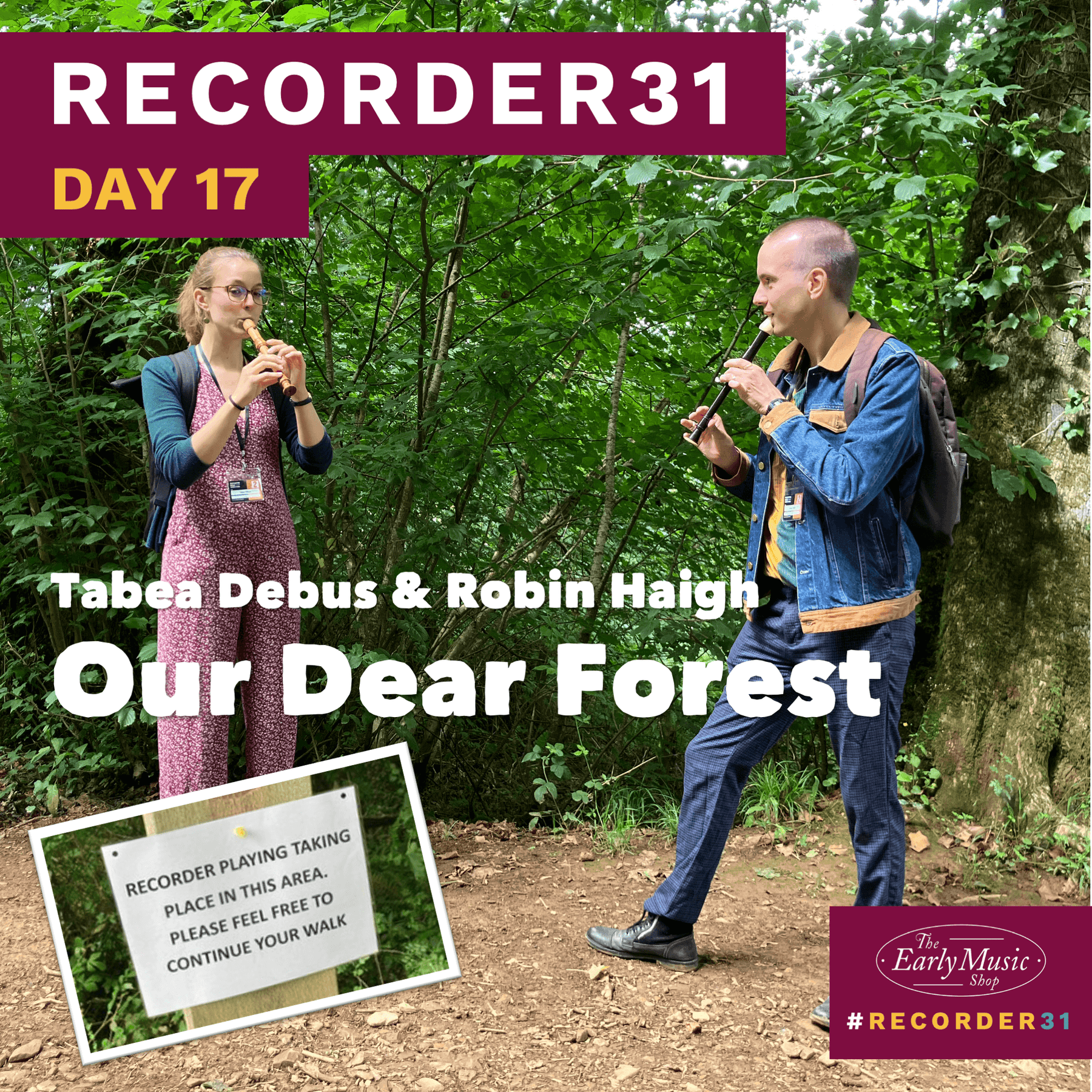 Recorder31 Day 17 | "Our Dear Forest" with Tabea Debus