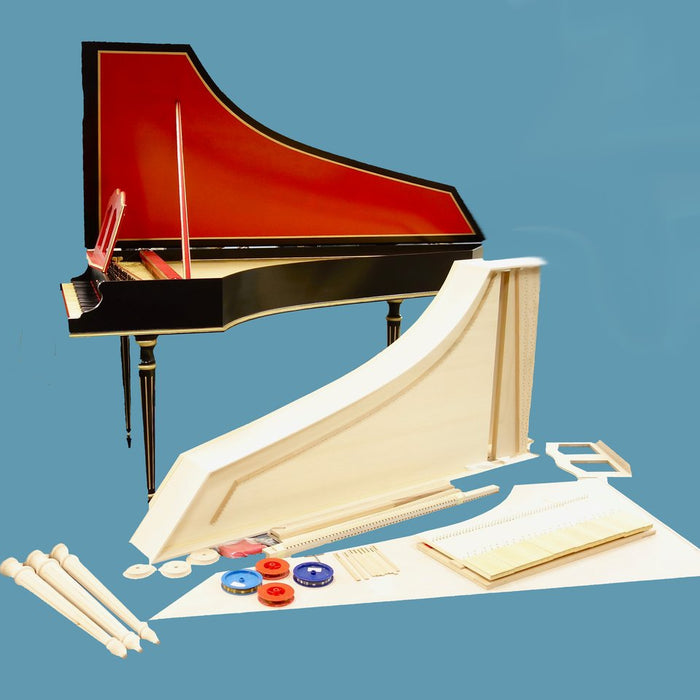 Everything you need to know about building a Bizzi harpsichord kit