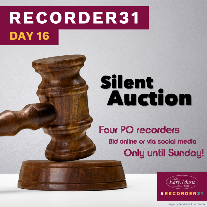 Recorder31 Day 16 | Silent Auction