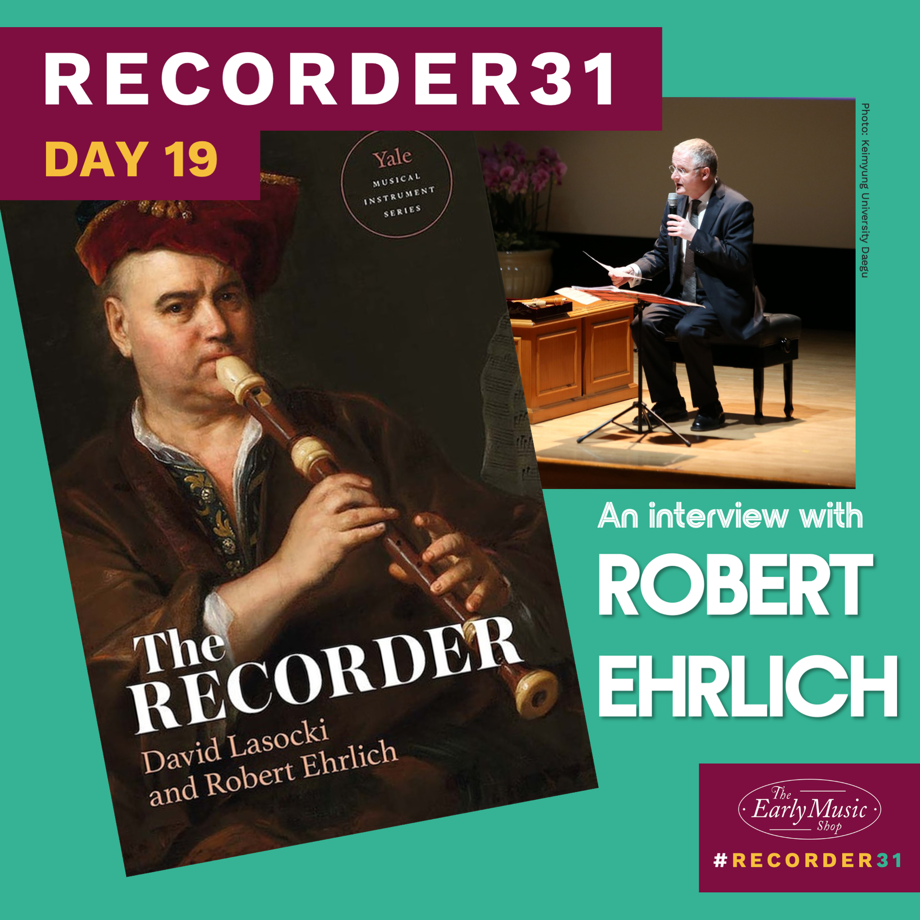 Recorder31 Day 12 | An Interview with Robert Ehrlich