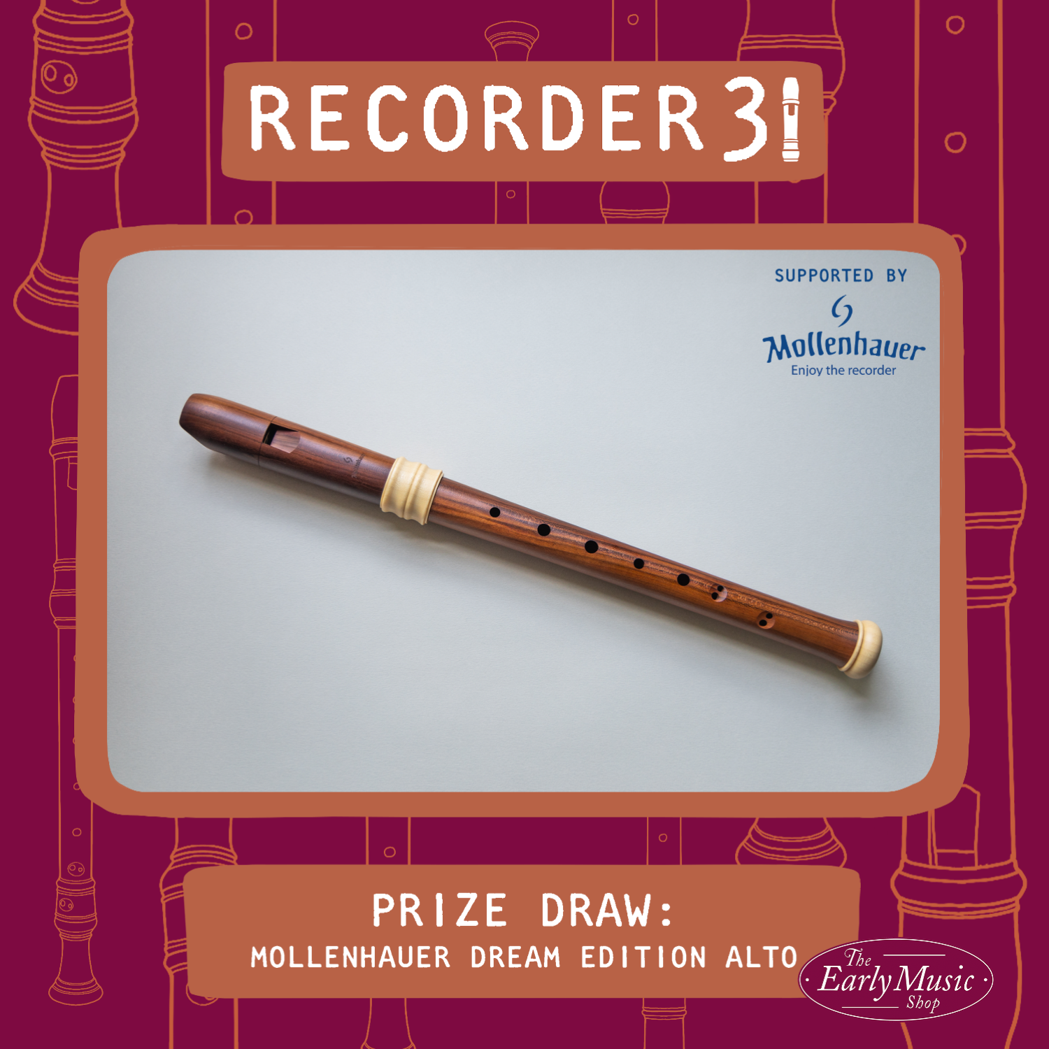 Recorder31 Day 26 | Prize Draw: WIN a Mollenhauer Dream Edition Alto