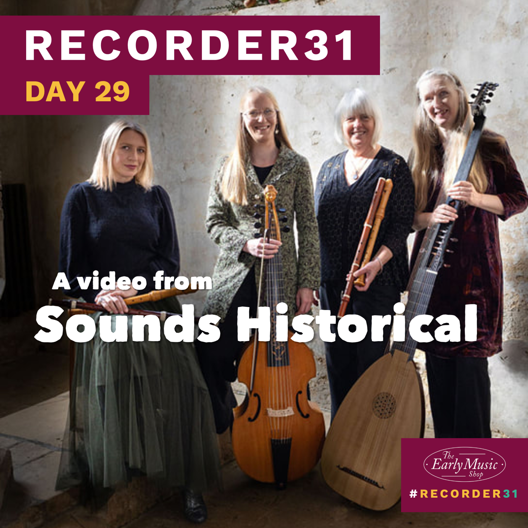 Recorder31 Day 29 | A Video from Sounds Historical