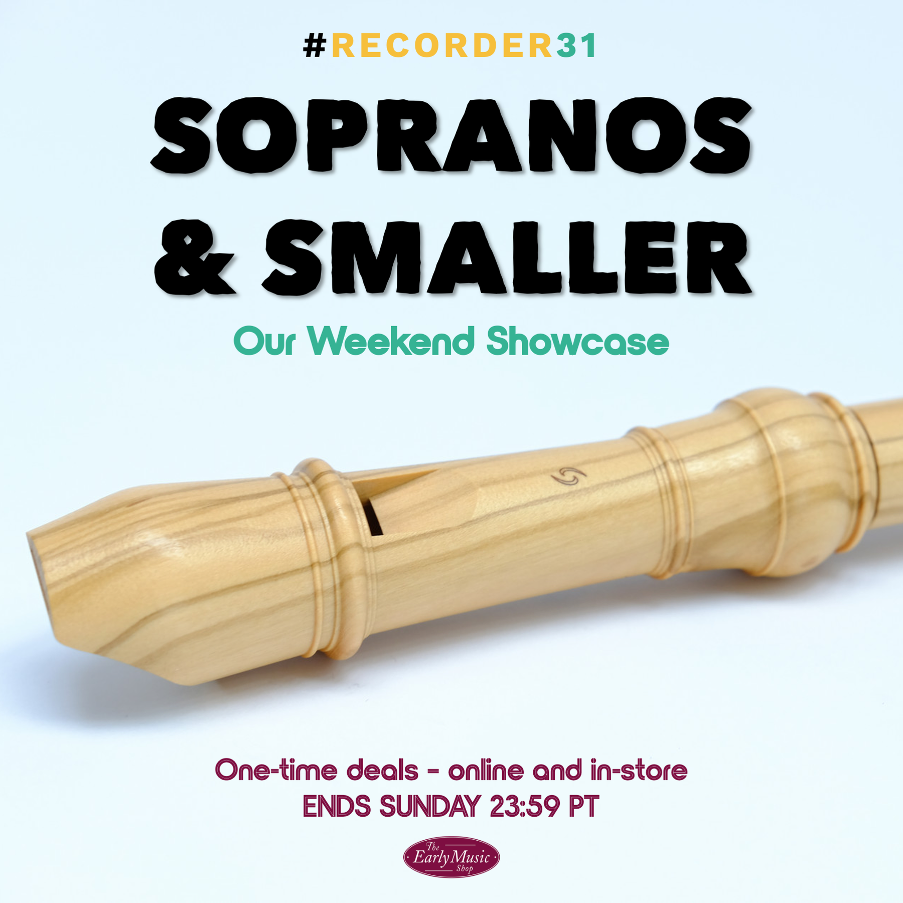 Recorder31 Day 4 | Weekend Showcase: Sopranos & Smaller