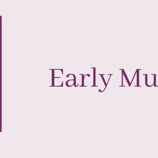 Early Music @ 1 - Friday 29th May