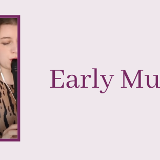 Early Music @ 1 - Tuesday 19th May