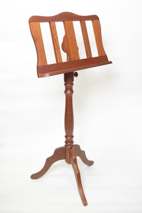 EMS Georgian Music Stand in Mahogany