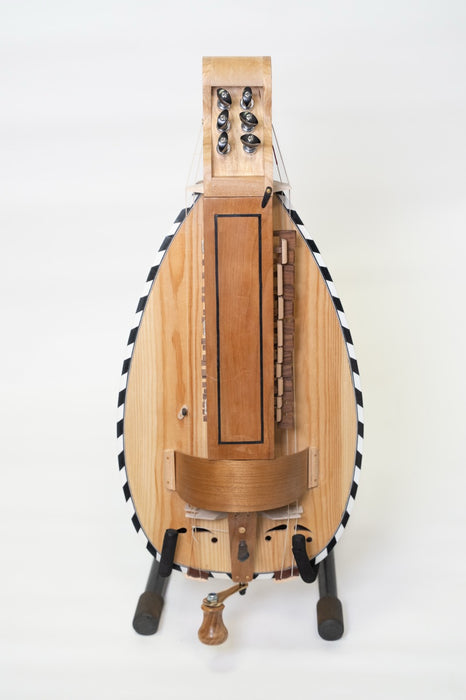 Lute-Backed Hurdy Gurdy by John Verney
