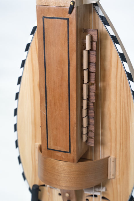 Lute-Backed Hurdy Gurdy by John Verney