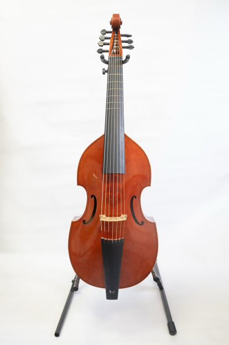 Lu-Mi Master 7 String Bass Viol after Bertrand Antique Varnish