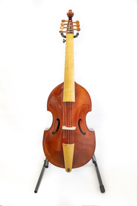 J. Wood 7 String Bass Viol after Nicholas Bertrand