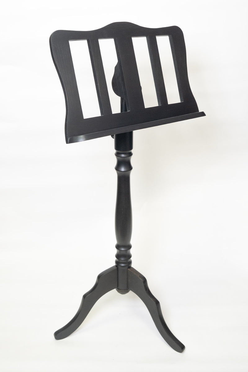 EMS Georgian Music Stand in Ebony Finish