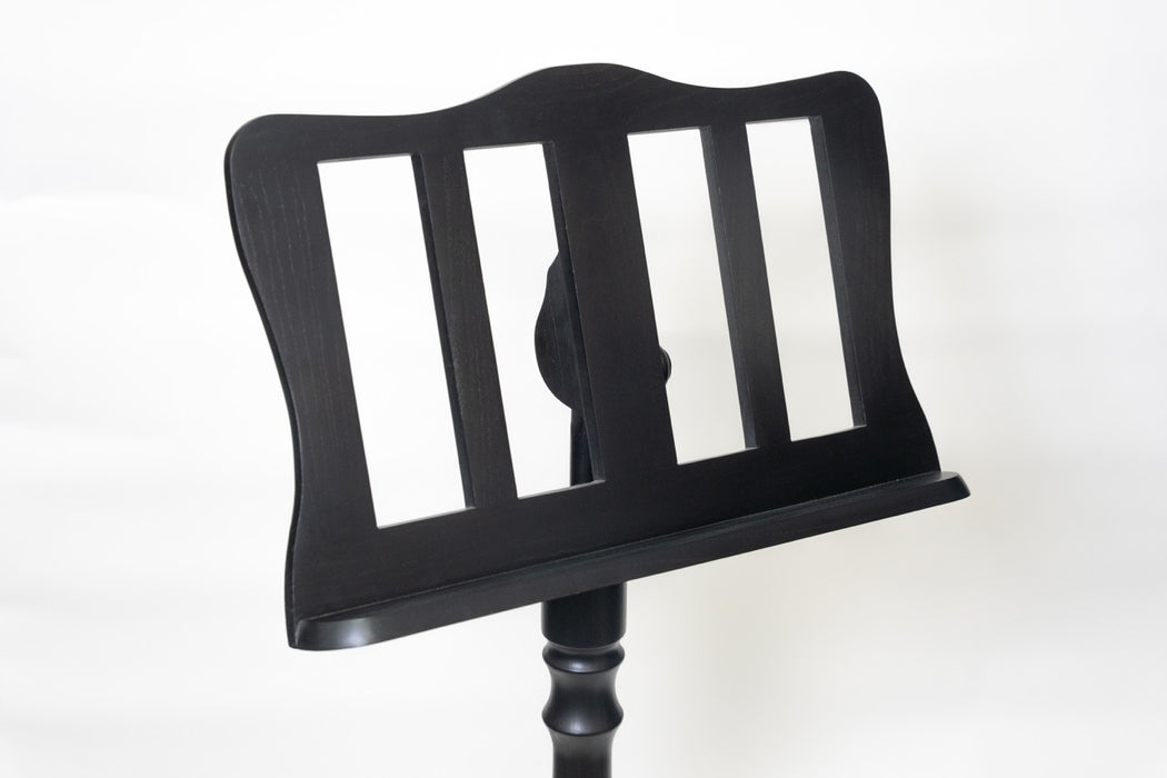 EMS Georgian Music Stand in Ebony Finish