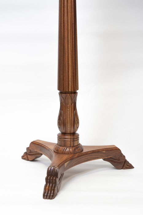 EMS Single Victoria Music Stand in Walnut (solid walnut)