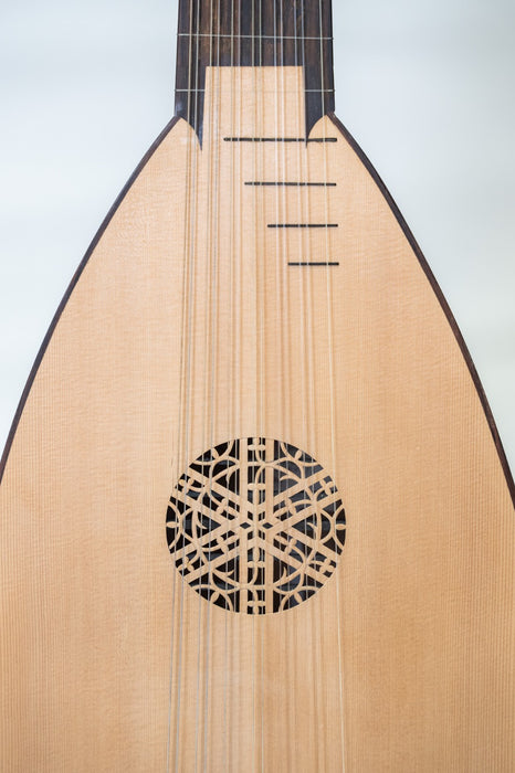 7 Course Renaissance Lute after Hans Frei by Marco Golinelli
