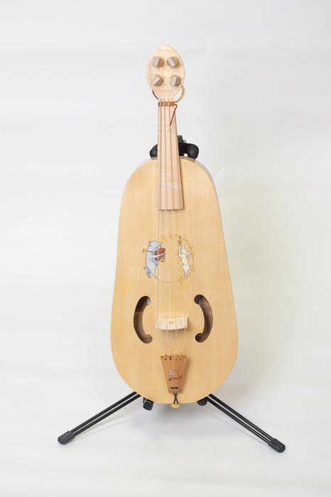 Medieval Fiddle (Vielle) by Paris Andrew