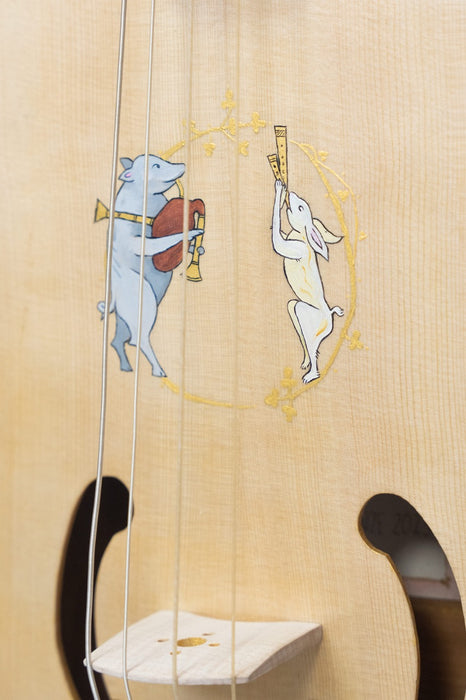 Medieval Fiddle (Vielle) by Paris Andrew