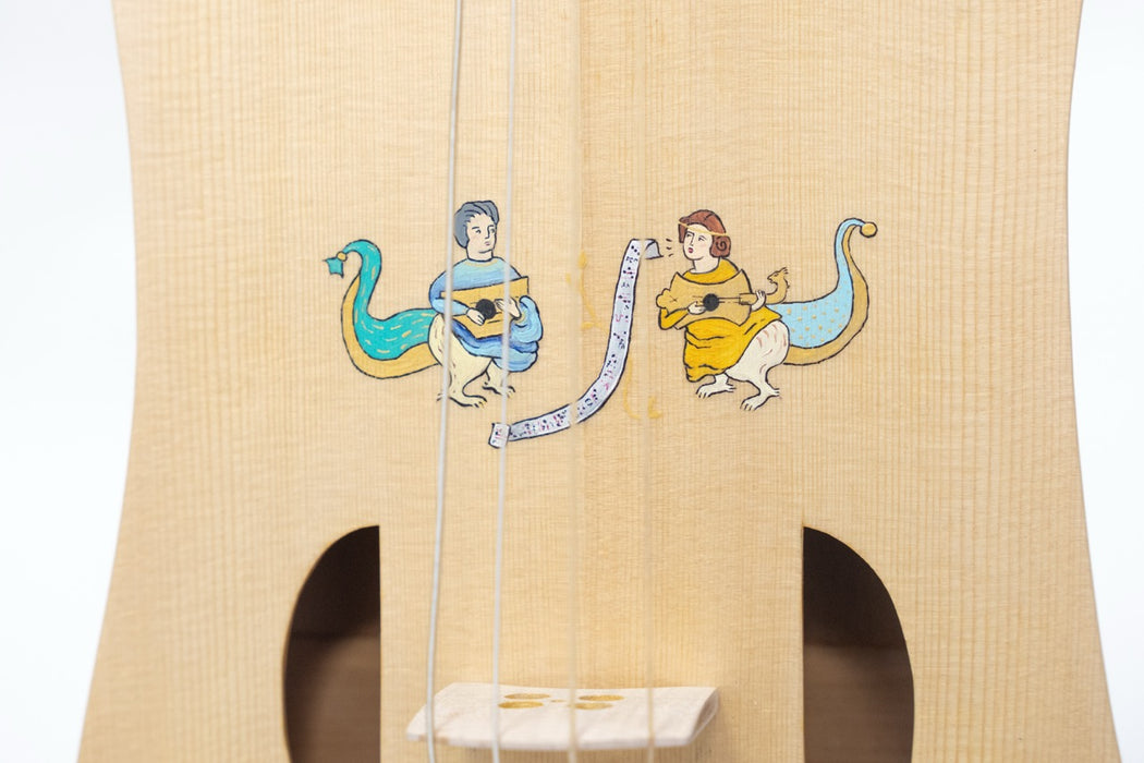 Medieval Fiddle (Vielle) by Paris Andrew