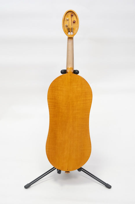 Medieval Fiddle (Vielle) with Gold Decoration by Roberto Montagna