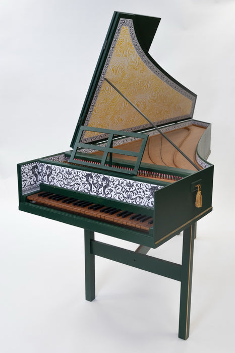 Single Manual Flemish Harpsichord by Zuckermann (Reconditioned)