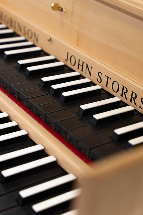 Double Manual Harpsichord after Ruckers by Stephen Robinson & John Storrs (Reconditioned)