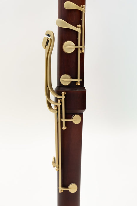 Kung Superio Great Bass Recorder in Stained Maple