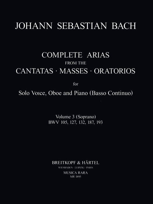 Bach, Johann Sebastian: Complete Arias and Sinfonias