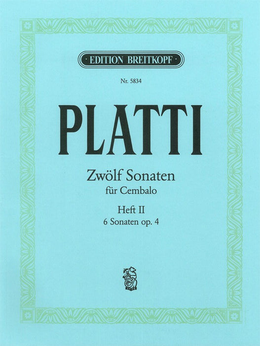 Platti, Giovanni Benedetto: 12 Sonatas