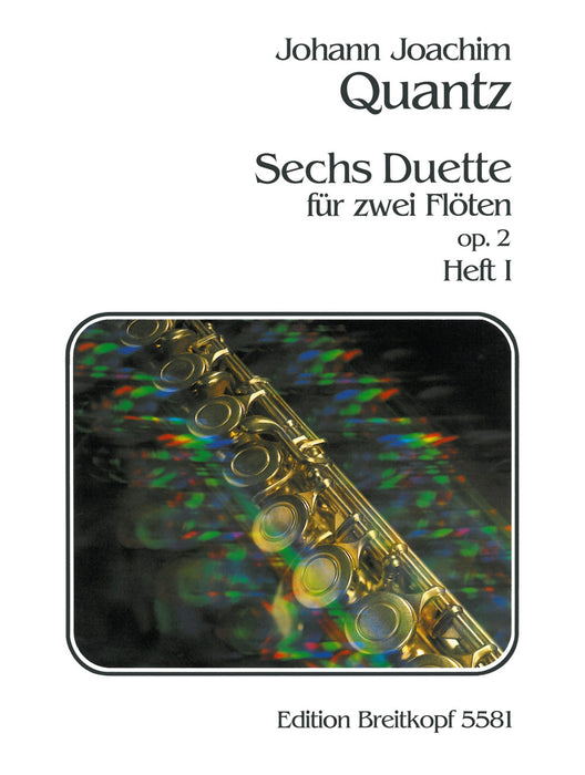 Quantz, Johann Joachim: 6 Duets Op. 2