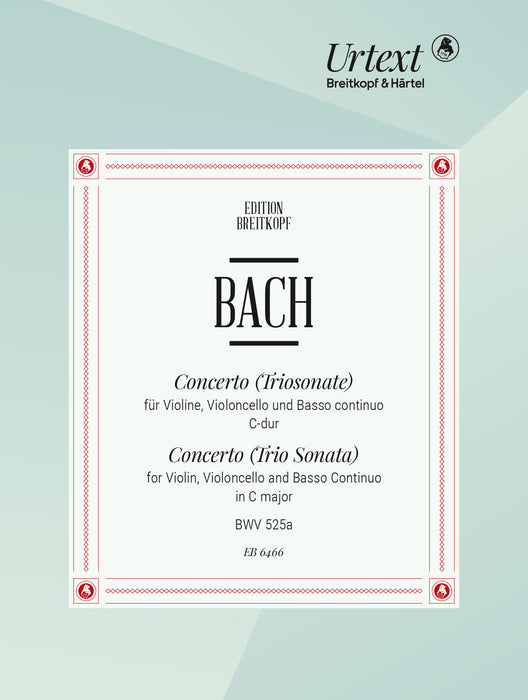Bach, Johann Sebastian: Concerto in C major