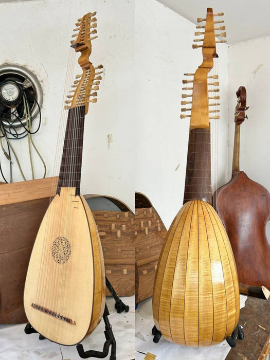 13 Course Baroque Lute after Hoffmann by Matias Crom