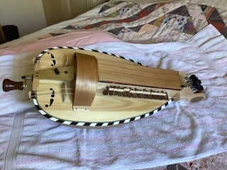 Lute-Backed Hurdy Gurdy by John Verney