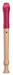 Mollenhauer Fipple Soprano Recorder in Plastic & Maple (Berry)