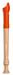 Mollenhauer Fipple Soprano Recorder in Plastic & Maple (Orange)