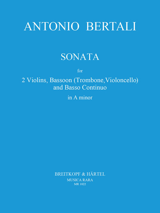 Bertali, Antonio: Sonata in A minor