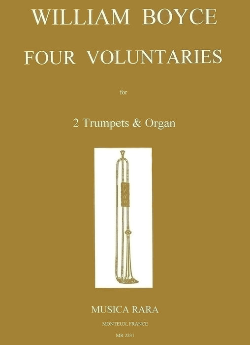 Boyce, William: 4 Voluntaries