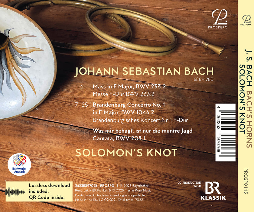Solomon's Knot • Bach's Horns (CD)