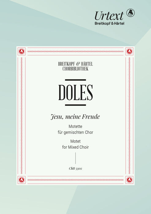 Doles, Johann Friedrich: Jesu, meine Freude